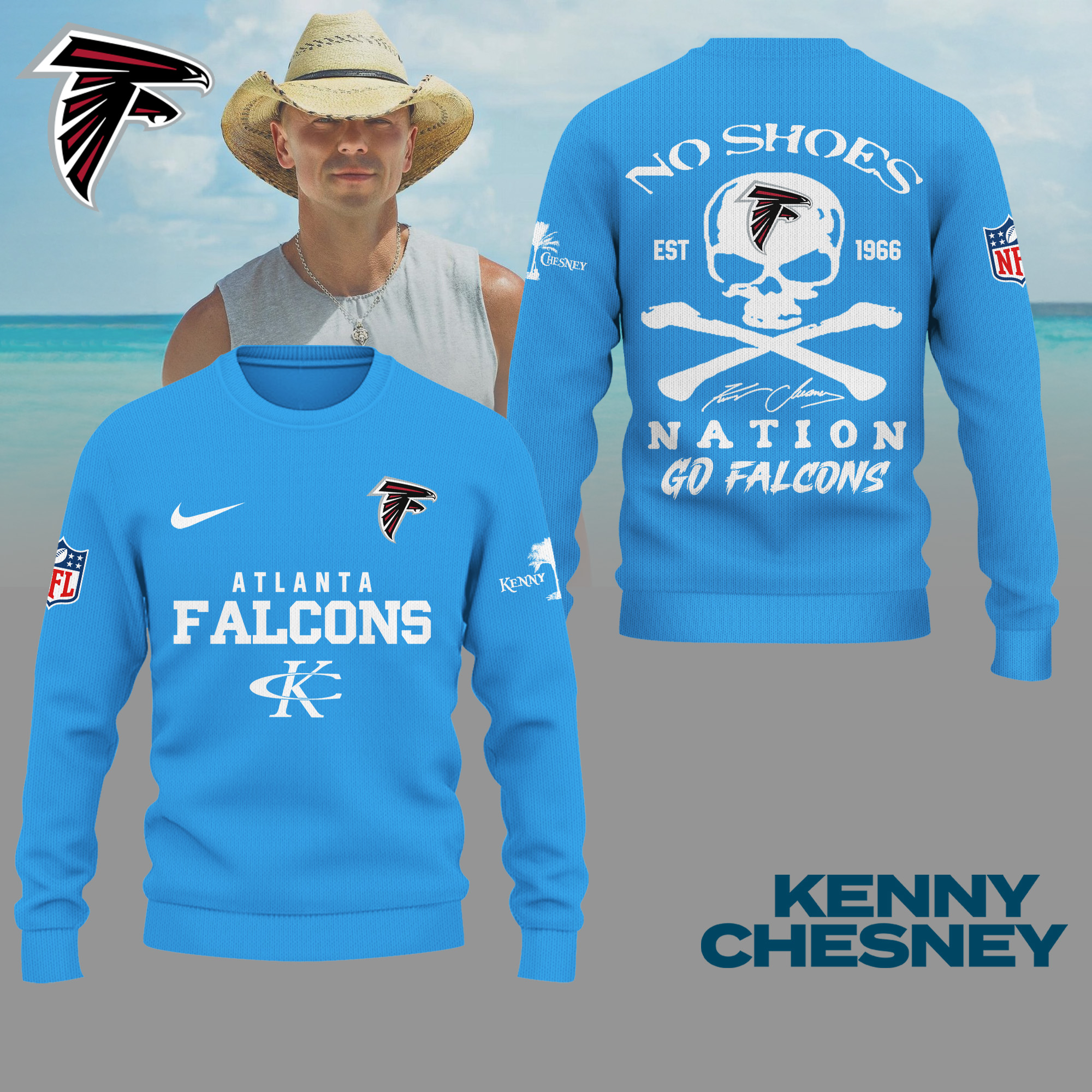 Atlanta Falcons | Premium NFL KNCN Fan 3D Shirt NY - Image 20