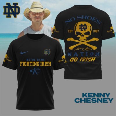 Alternative view of Notre Dame Fighting Irish | Premium NCAA KNCN Fan 3D Shirt NY