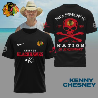 Alternative view of Chicago Blackhawks | Premium NHL KNCN 3D Shirt NY