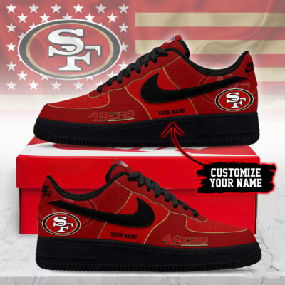 San Francisco 49ers | Premium NFL Custom AF1 Shoes NY