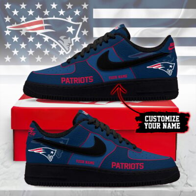 New England Patriots | Premium NFL Custom AF1 Shoes NY