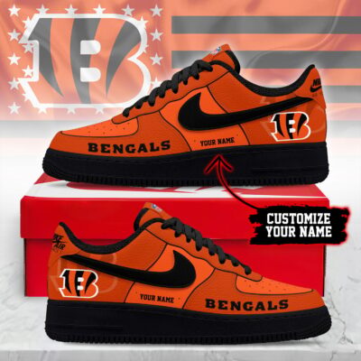 Cincinnati Bengals | Premium NFL Custom AF1 Shoes NY