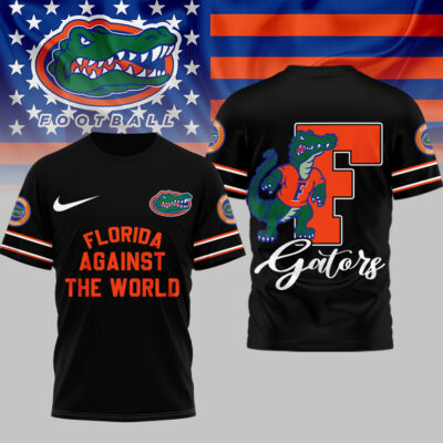 Alternative view of Florida Gators | Premium NCAA My Team Against The World T-shirt