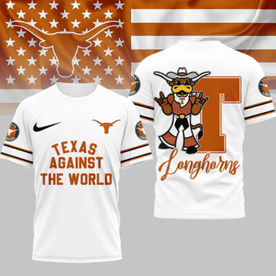 Texas Longhorns | Premium NCAA My Team Against The World T-shirt