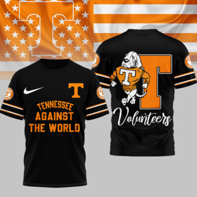 Alternative view of Tennessee Volunteers | Premium NCAA My Team Against The World T-shirt