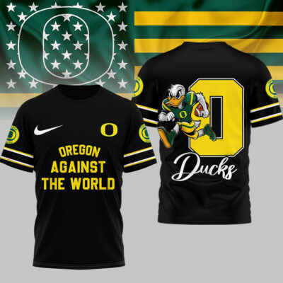 Alternative view of Oregon Ducks | Premium NCAA My Team Against The World T-shirt