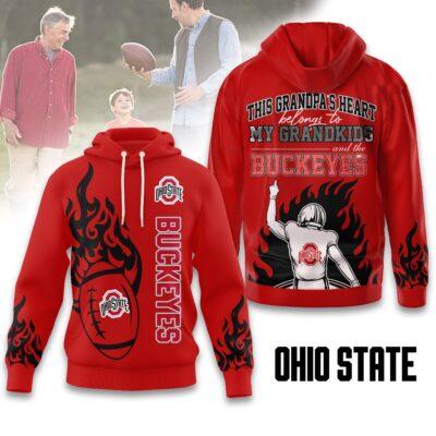 Ohio State Buckeyes | Premium NCAA Football Grandpa Hoodie