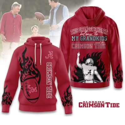 Alabama Crimson Tide | Premium NCAA Football Grandpa Hoodie