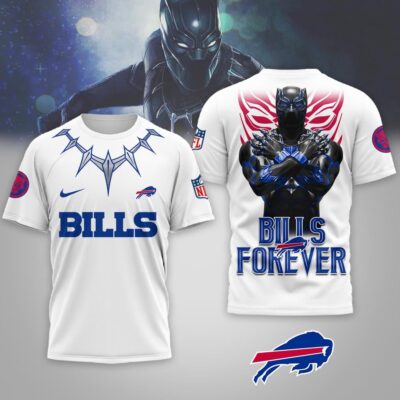 Buffalo Bills | Premium NFL Black Panther 3D Shirt
