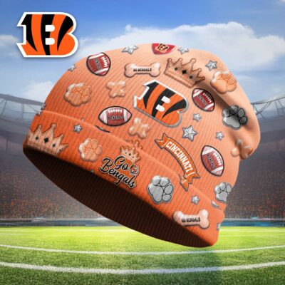 Cincinnati Bengals | Premium NFL Crown Beanie Hat NY