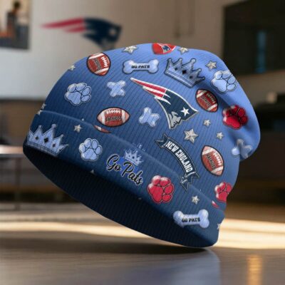 Alternative view of New England Patriots | Premium NFL Crown Beanie Hat NY