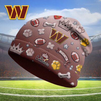 Washington Commanders | Premium NFL Crown Beanie Hat NY