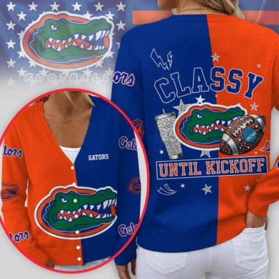 Florida Gators | Premium NCAA Game Day V-neck Cardigan