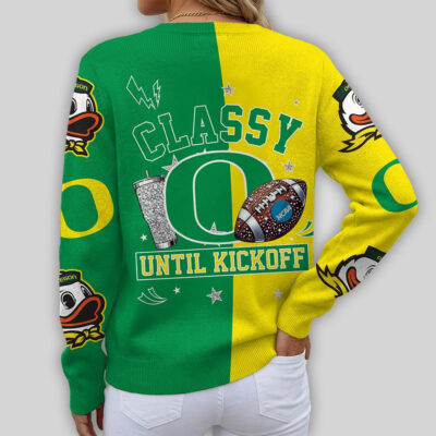 Alternative view of Oregon Ducks | Premium NCAA Game Day V-neck Cardigan