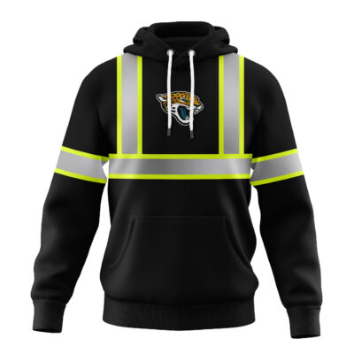 Alternative view of Jacksonville Jaguars | Premium NFL Hi Vis Safety Reflective Hoodie