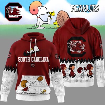 South Carolina Gamecocks | Premium NCAA Snoopy Peanuts Comic Hoodie