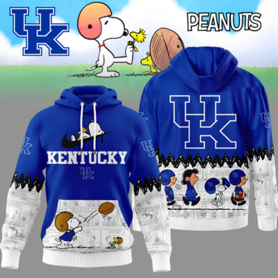 Kentucky Wildcats | Premium NCAA Snoopy Peanuts Comic Hoodie