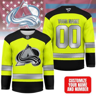 Colorado Avalanche | Premium NHL Hi-Vis Safety Hockey Jersey