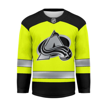 Alternative view of Colorado Avalanche | Premium NHL Hi-Vis Safety Hockey Jersey