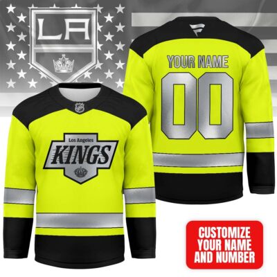 Los Angeles Kings | Premium NHL Hi-Vis Safety Hockey Jersey