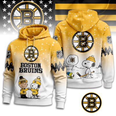 Boston Bruins | Premium NHL Peanuts Hoodie
