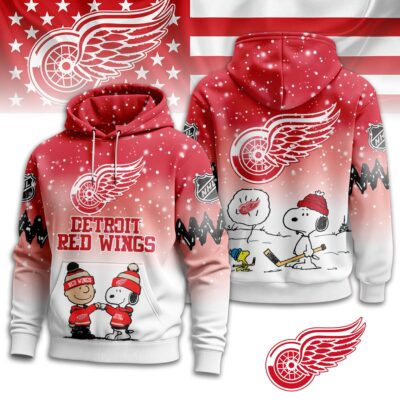Detroit Red Wings | Premium NHL Peanuts Hoodie