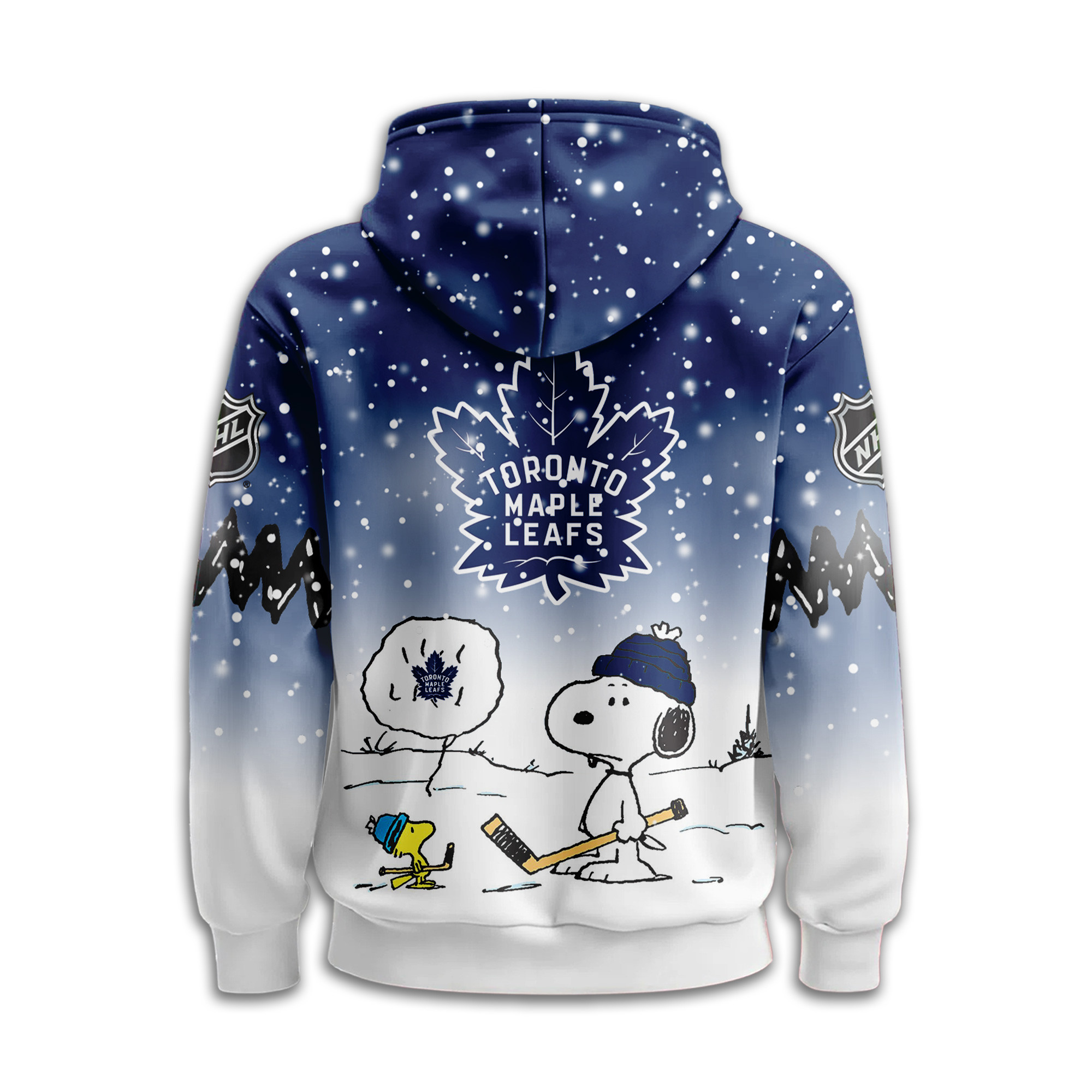 Toronto Maple Leafs | Premium NHL Peanuts Hoodie - Image 3