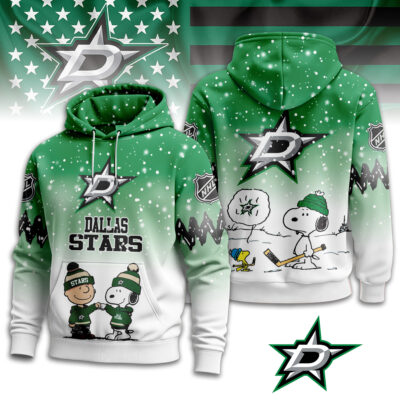 Dallas Stars | Premium NHL Peanuts Hoodie