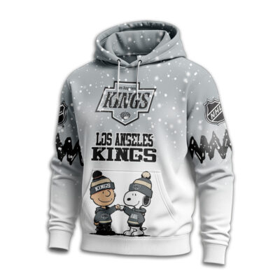 Alternative view of Los Angeles Kings | Premium NHL Peanuts Hoodie