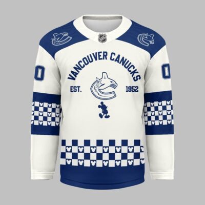 Alternative view of Vancouver Canucks | Premium NHL Disney Game Day Hockey Jersey