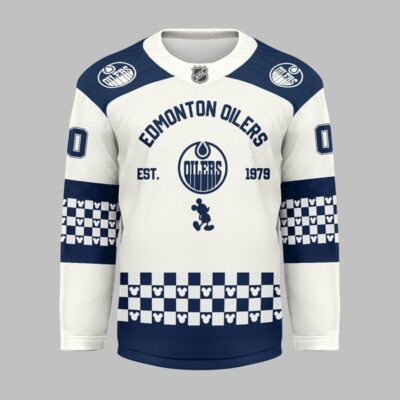 Alternative view of Edmonton Oilers | Premium NHL Disney Game Day Hockey Jersey