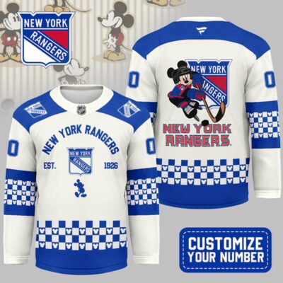 New York Rangers | Premium NHL Disney Game Day Hockey Jersey