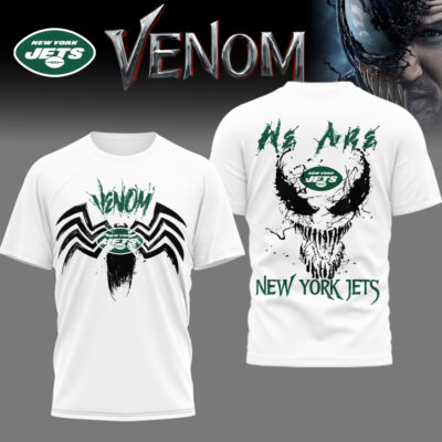 Alternative view of New York Jets | Premium NFL We Are Venom 3D Shirt NP