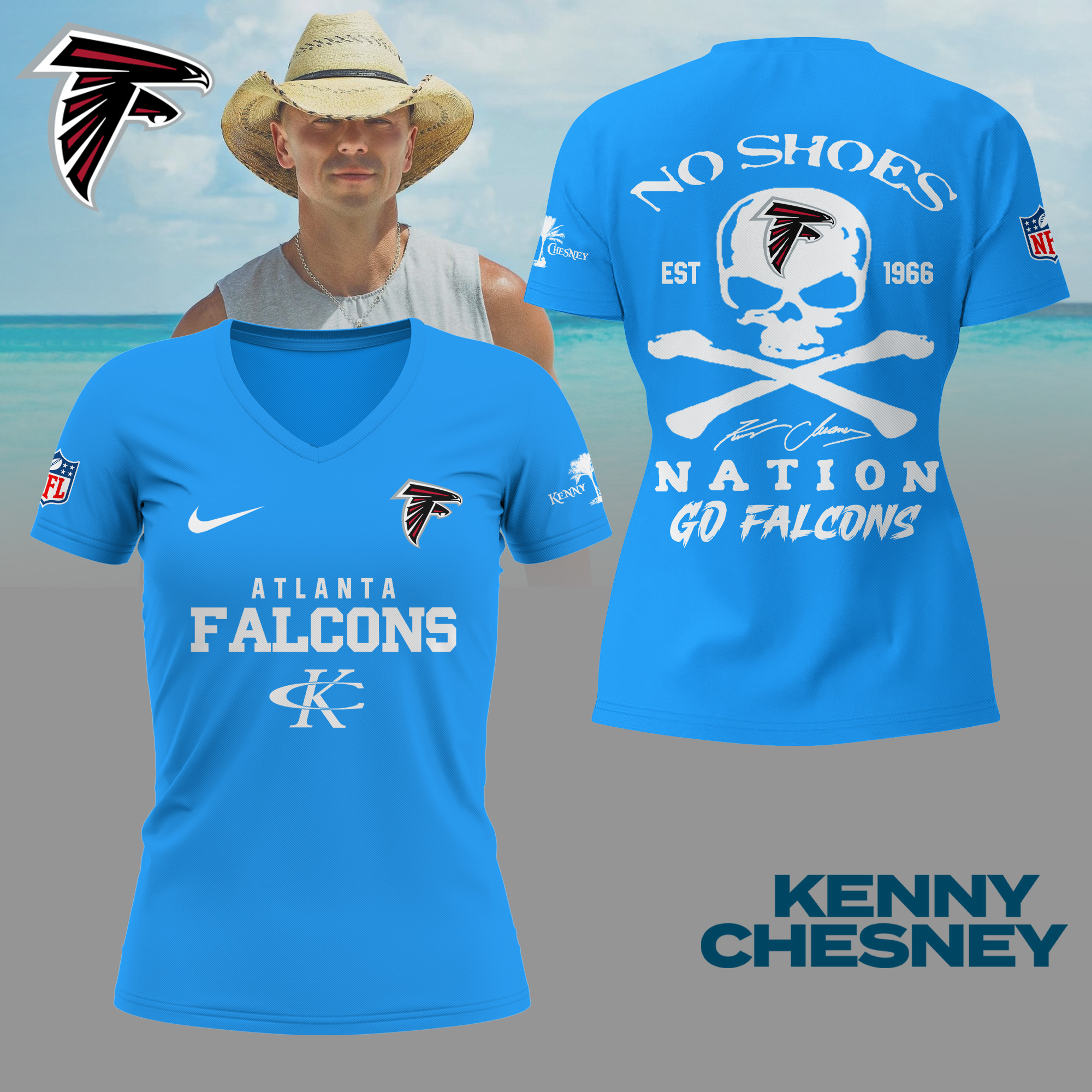 Atlanta Falcons | Premium NFL KNCN Fan 3D Shirt NY - Image 22