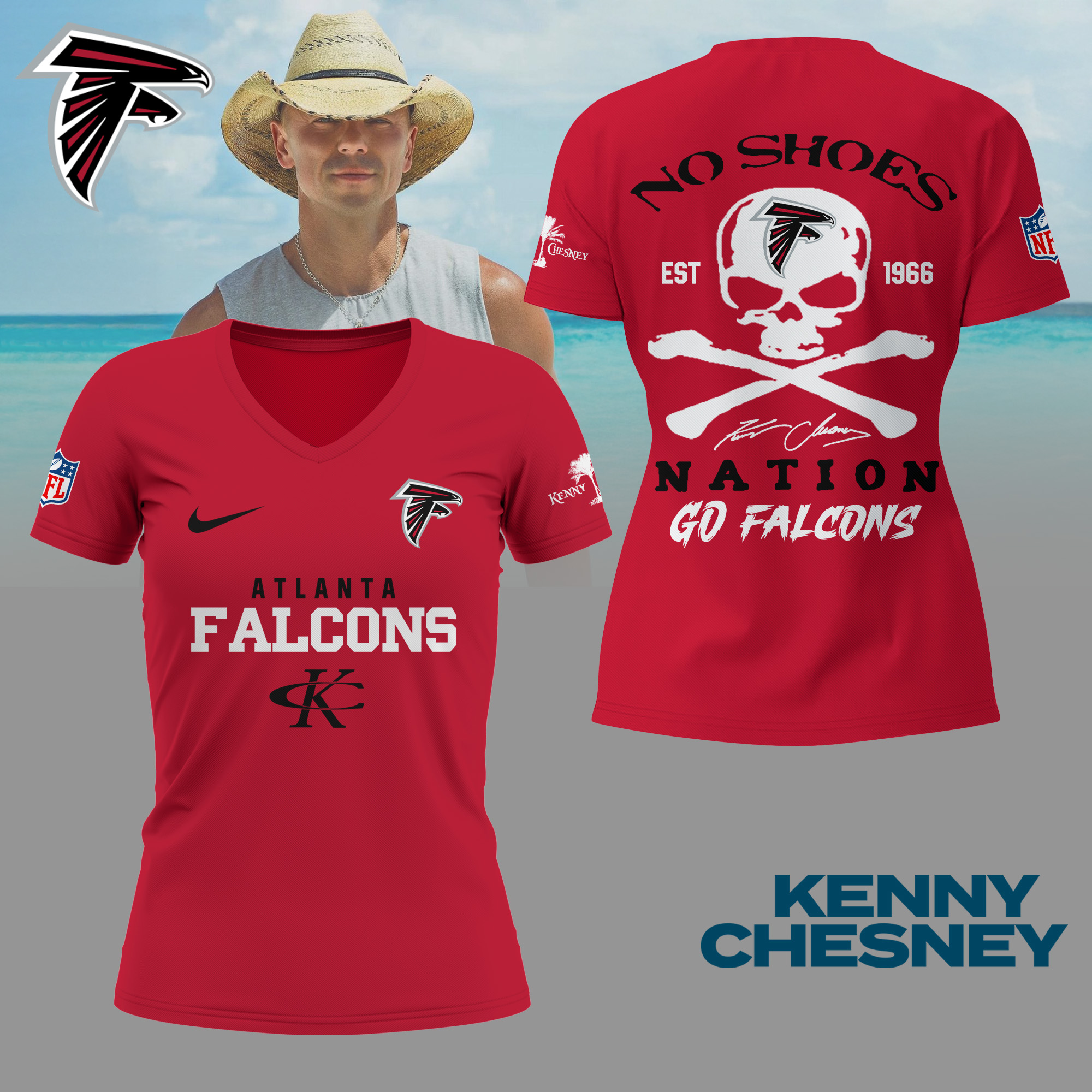 Atlanta Falcons | Premium NFL KNCN Fan 3D Shirt NY - Image 19