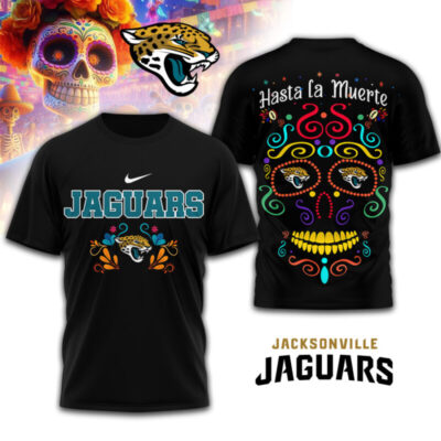Jacksonville Jaguars | Premium NFL Day of the Dead 3D Shirt TD
