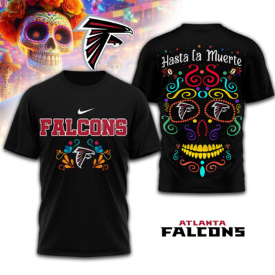 Atlanta Falcons | Premium NFL Day of the Dead 3D Shirt TD