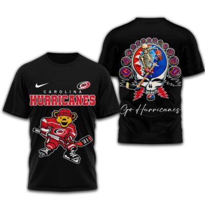 Alternative view of Carolina Hurricanes | Premium NHL Deadhead 3D Shirt