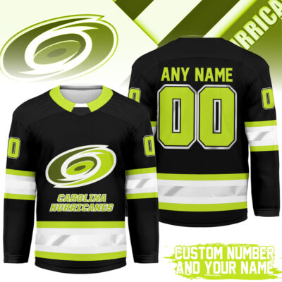 Carolina Hurricanes | Premium NHL Hi-Vis Hockey Spirit Custom Name and Number Jersey