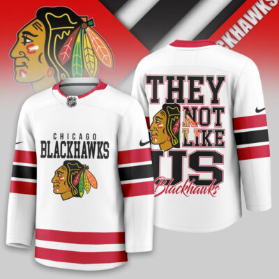 Chicago Blackhawks | Premium NHL They Not Like Us Hockey Jersey