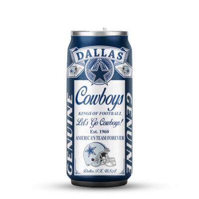 Alternative view of Dallas Cowboys | Premium NFL Budweiser Can Tumbler