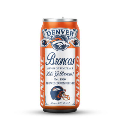Alternative view of Denver Broncos | Premium NFL Budweiser Can Tumbler