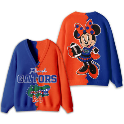 Alternative view of Florida Gators | Premium NCAA Minnie Mouse Cardigan