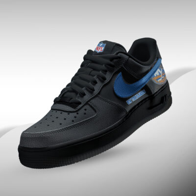 Alternative view of New York Islanders | Premium NHL Teams Black AF1 Shoes
