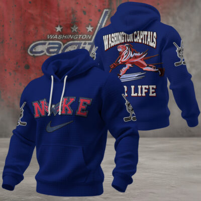 Washington Capitals | Premium NHL For Life Waffle Hoodie