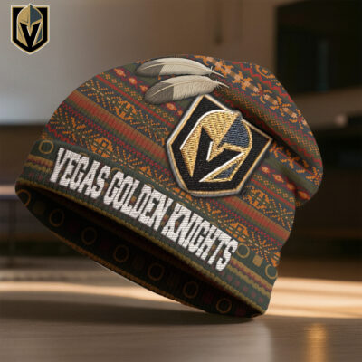 Vegas Golden Knights | Premium NHL Feathered Beanie Hat