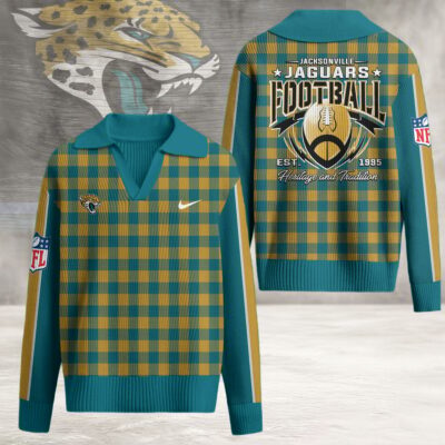 Jacksonville Jaguars | Premium NFL Heritage And Tradition Classic Knit Pullover