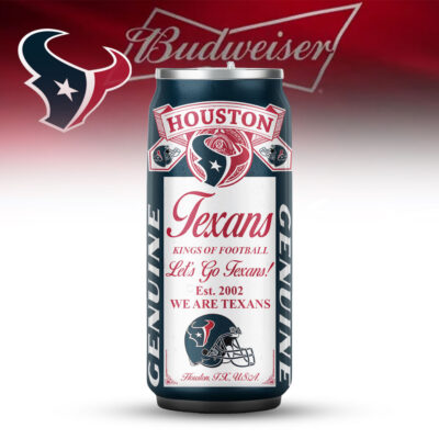 Houston Texans | Premium NFL Budweiser Can Tumbler