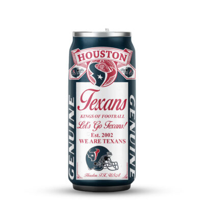 Alternative view of Houston Texans | Premium NFL Budweiser Can Tumbler