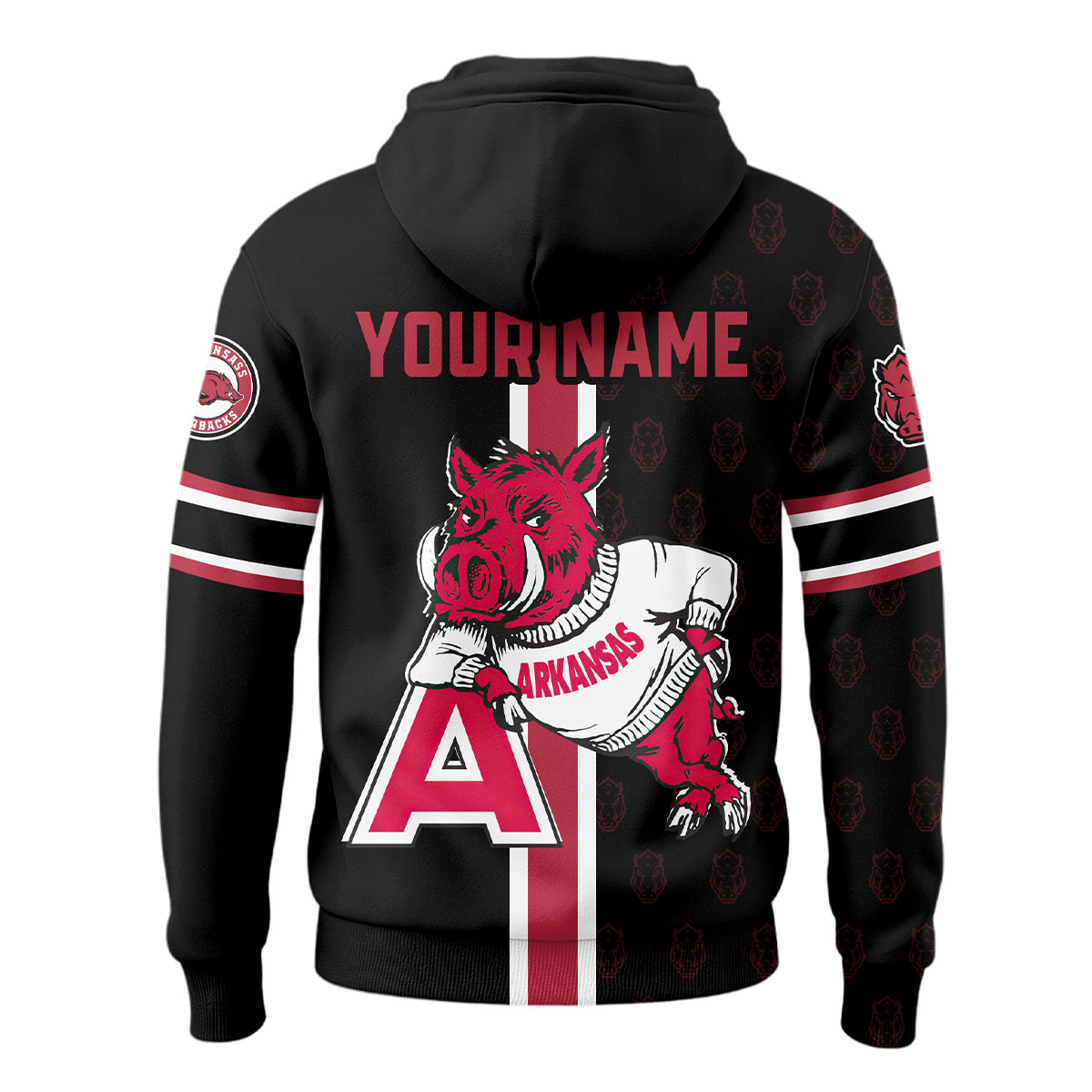 Arkansas Razorbacks | Premium NCAA Custom Pride Nation Hoodie NY - Image 3